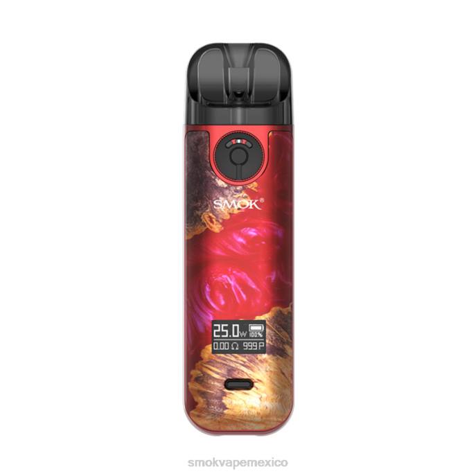 SMOK vape amazon Mexico - madera estabilizadora roja SMOK NOVO 4 equipos D048F229