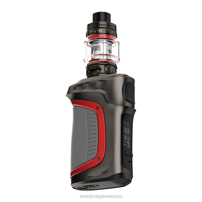 SMOK precio Mexico - tpu rojo metalizado SMOK MAG-18 equipo D048F73